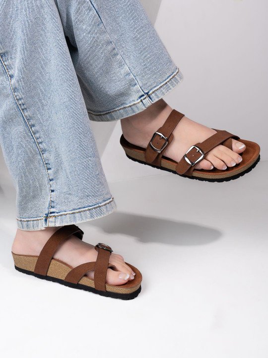Suede Comfort Flats