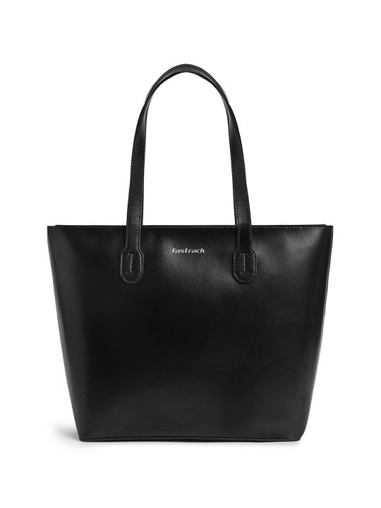 Women Ivory Black College Tote Bag Fits Upto 13" Laptop