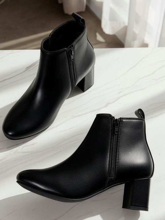 The Lifestyle Co Black Casual Boots