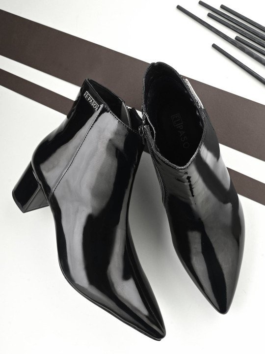 Block-Heeled Comfort-Fit Chelsea Boots